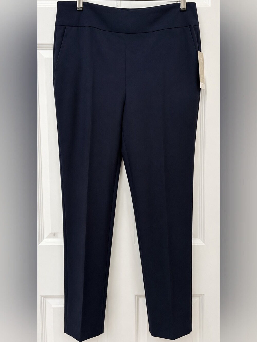 NEW NWT Counterparts Navy Super Stretch Slim Leg Pants 10P💙